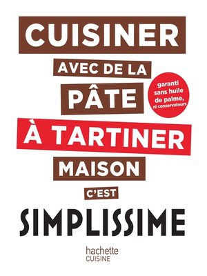 cover image of Pâte à tartiner maison Simplissime